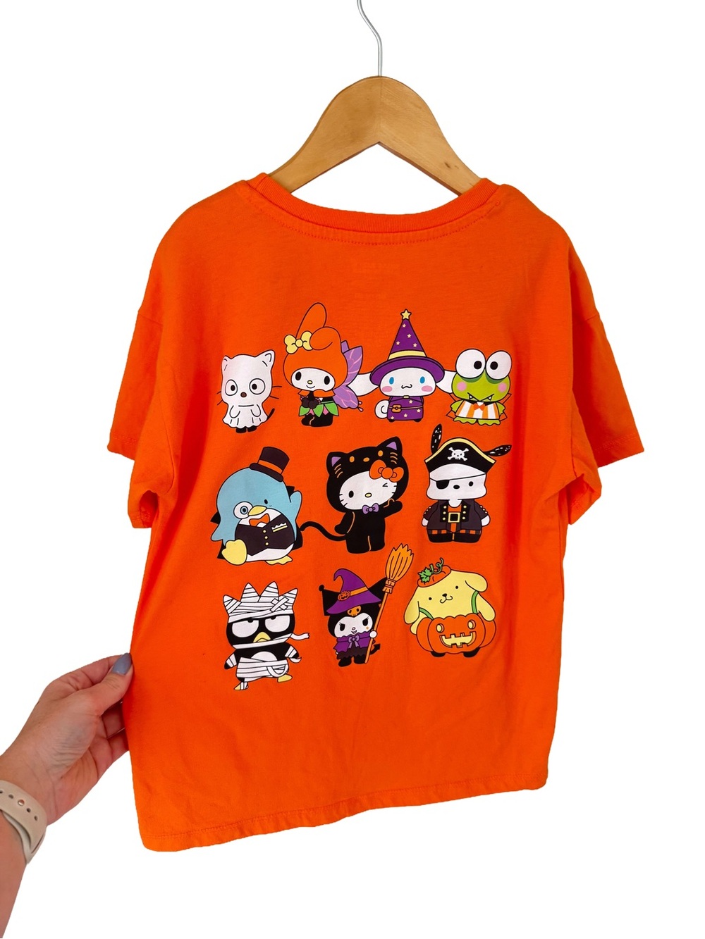 Hello Kitty & Friends Orange Halloween Character Tee for Kids Sanrio